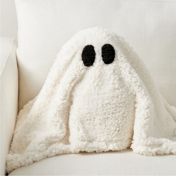 Ghost White Sitting Flow Pillow - Picture 3 of 3